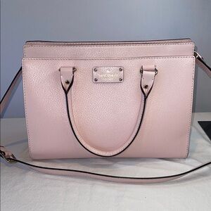 Kate Spade Wellesley Durham Pink Leather Satchel